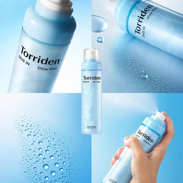  Xịt khoáng dưỡng ẩm, căng bóng Torriden Dive In Glow Mist 50ml/ 120ml 