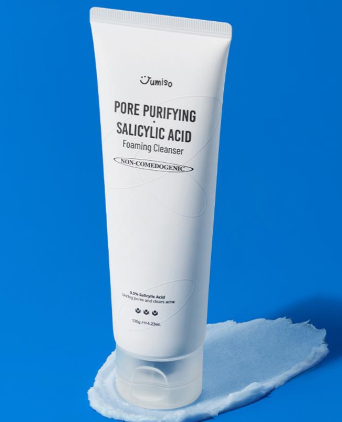  Sữa Rửa Mặt Ốc Sên Jumiso Pore Purifying Salicylic Acid Foaming Cleanser 120g 
