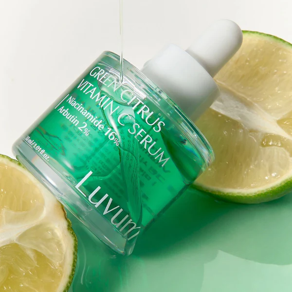  Tinh Chất Luvum Dưỡng Sáng Đều Màu Da Luvum Green Citrus Vitamin C Serum 30ml 