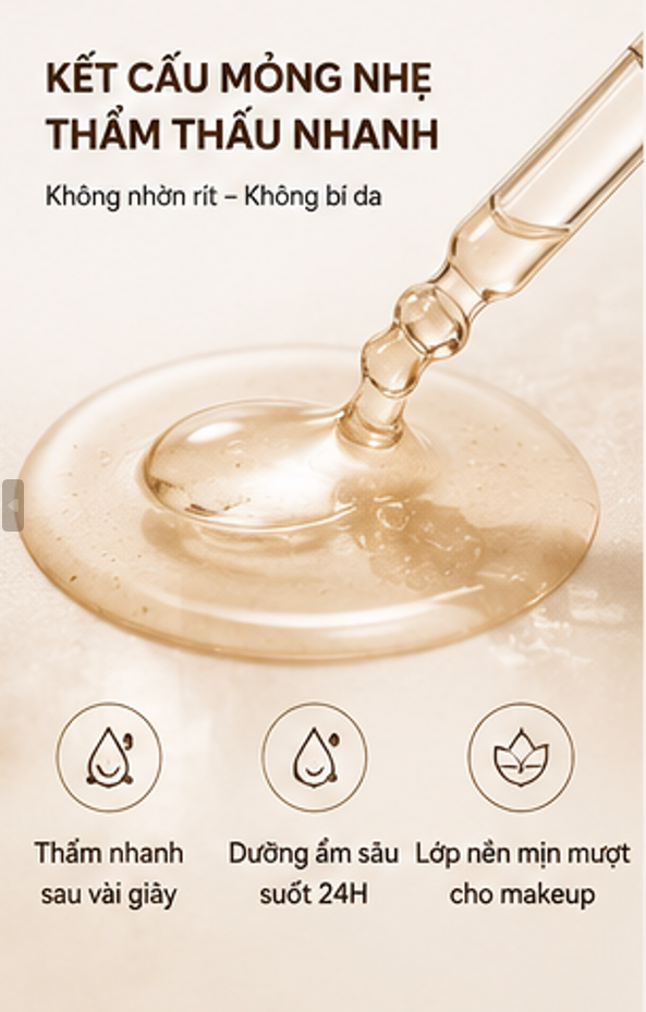  Tinh Chất Dưỡng Ẩm, Dịu Da Khô Oh! Oh! HA & Proteoglycans Amber Serum 30ml 
