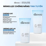  Kem Chống Nắng Dinsee Premium   Vegan Sunscreen SPF50+ PA++++ 50ml 
