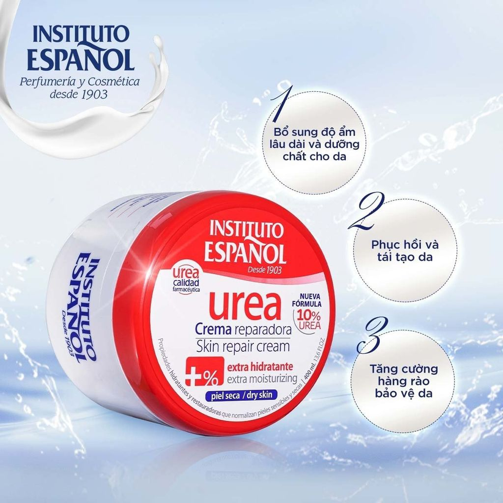  Kem Dưỡng Ẩm Body Instituto Espanol Urea Crema Reparadora Extra Hidratante 