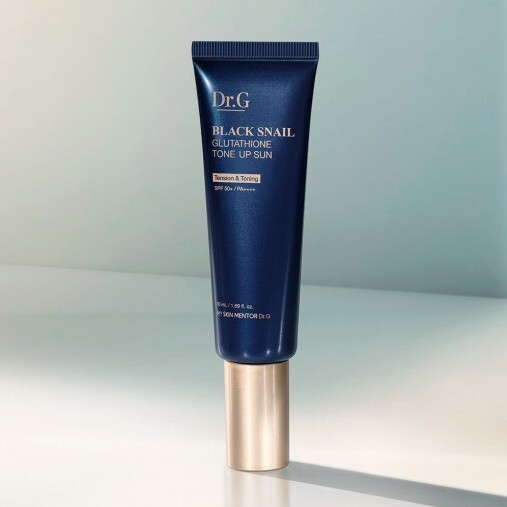  Kem Chống Nắng Phổ Rộng, Nâng Tone DR.G Black Snail Glutathione Tone Up Sun SPF50+ PA++++ 50ml 