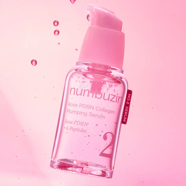 Tinh Chất Numbuzin Dưỡng Ẩm Căng Bóng Numbuzin No.2 Rose PDRN Collagen Plumping Serum 30ml 
