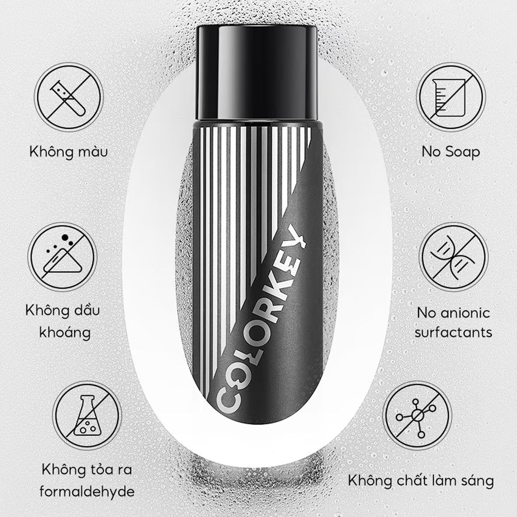  Xịt Khóa Nền Colorkey Airy Soft Matte Makeup Setting Spray (Đen) 