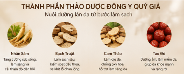  Sữa Rửa Mặt The Whoo Gong Jin Hyang Clarifying Cleansing Foam 40ml 