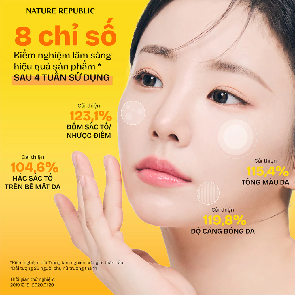  Tinh Chất Dưỡng Trắng Mờ Thâm Nám Nature Republic Vitapair C Dark Spot Serum 45ml 