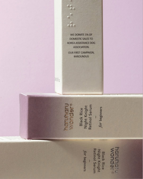  Tinh Chất Haruharu Ngừa Lão Hóa Haruharu Wonder Black Rice Night Knight Retinol Serum 20ml 