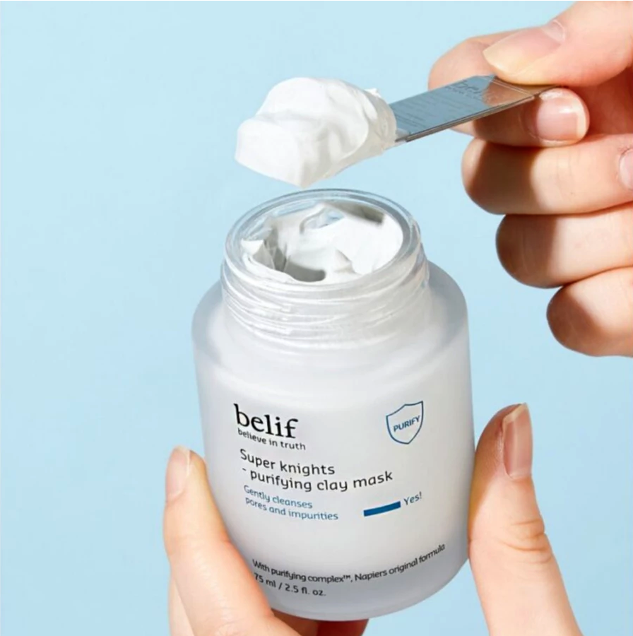  Mặt Nạ Đất Sét Belif Super Knights Purifying Clay Mask 
