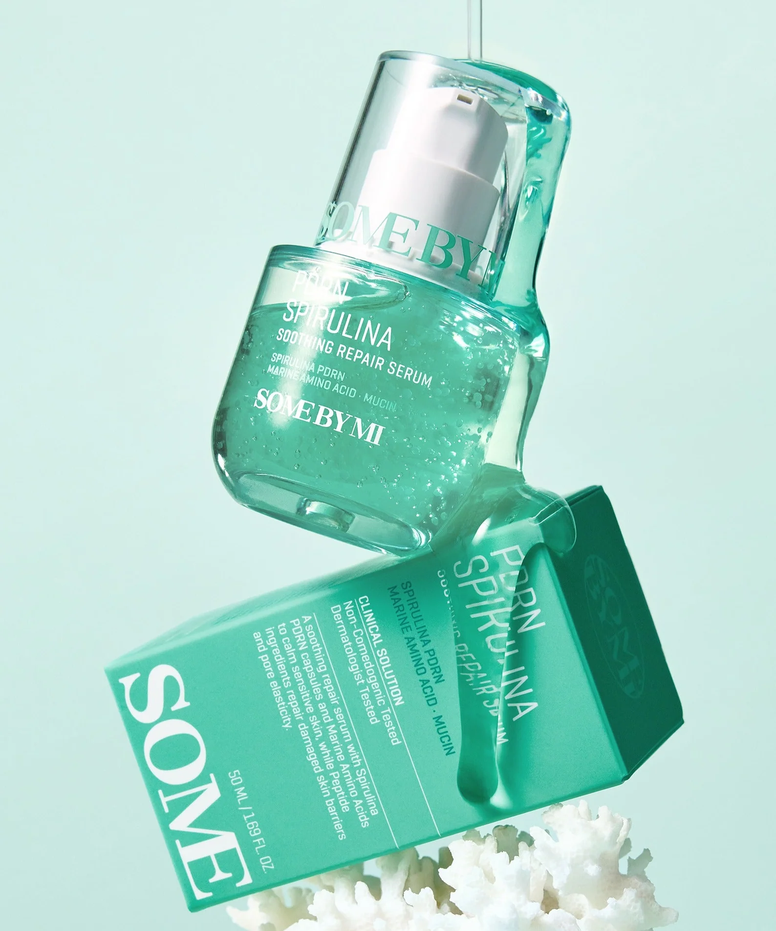  Tinh Chất Phục Hồi, Tái Tạo Da Some By Mi PDRN Spirulina Soothing Repair Serum 50ml 