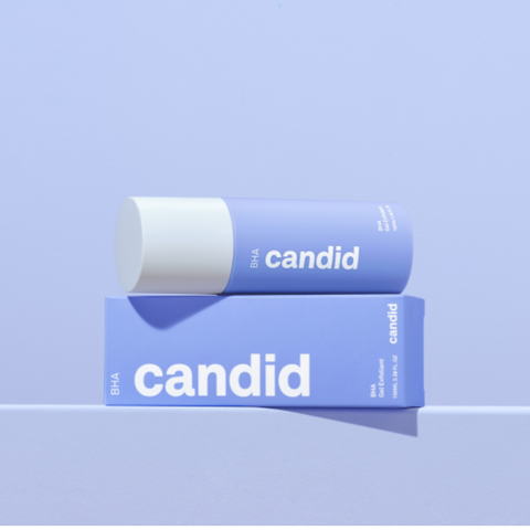  (Tặng 1 kem dưỡng Belif 10ml) Gel Tẩy Tế Bào Chết Da Dầu Mụn, Da Nhạy Cảm Candid BHA Gel Exfoliant 100ml 