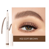  Bút Chì Phẩy Sợi Chân Mày Focallure Fluff Tinted Brow Ink Pen #FA161_02-SOFT BROWN 