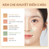  Bảng Triệt Sắc 5 Ô Focallure Color Concealer Palette #FA172_01 