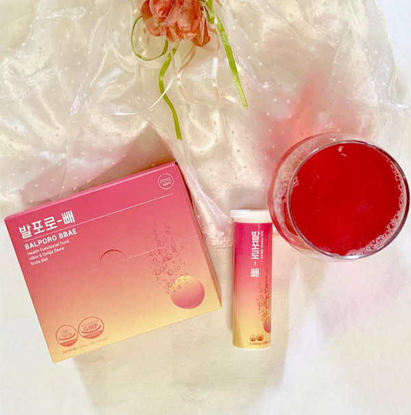  Viên Sủi Hỗ Trợ Giảm Cân Balporo Bbae Health Functional Food (10v x 3 ống) 