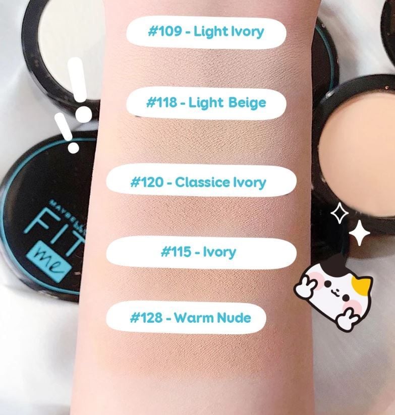  (Mẫu mới) Phấn Phủ Dạng Nén, Kiềm Dầu Maybelline Fit Me Matte + Poreless Up To 16H SPF32 PA+++ 6g 
