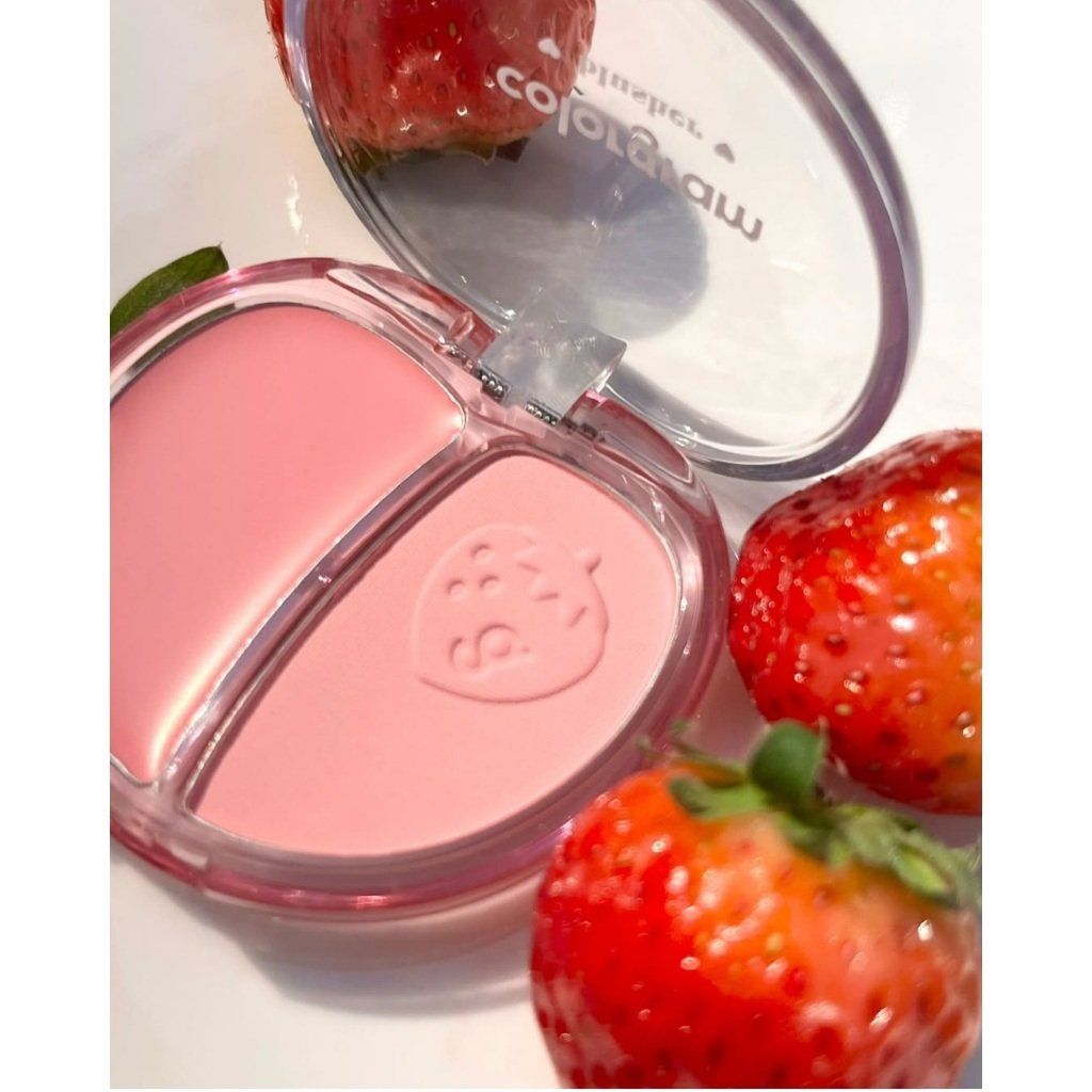  (HSD T9/2026) Má hồng 2 ô Colorgram Tintin Dory Duo Blusher 5g 