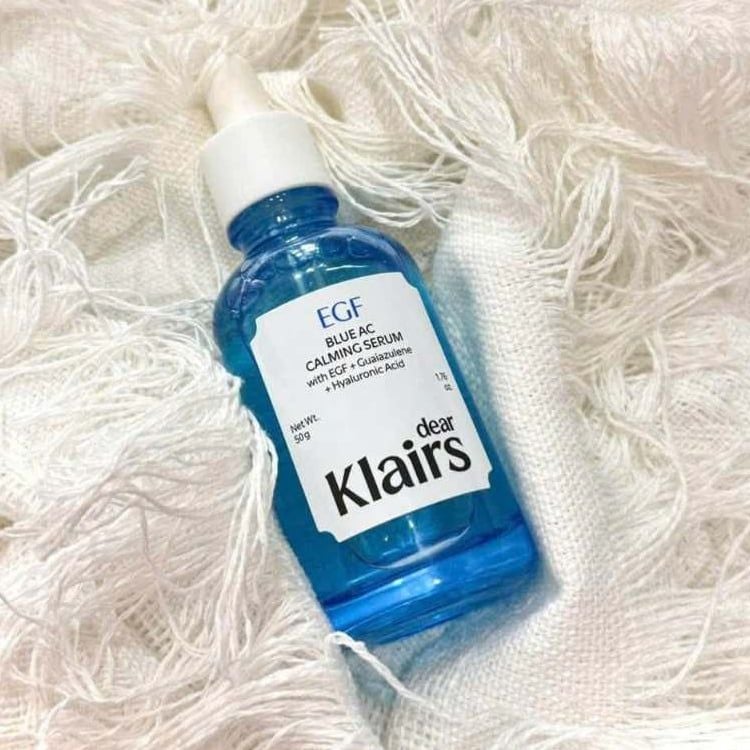  Tinh chất cấp ẩm, phục hồi da Klairs EGF Blue AC Calming Serum 50g 