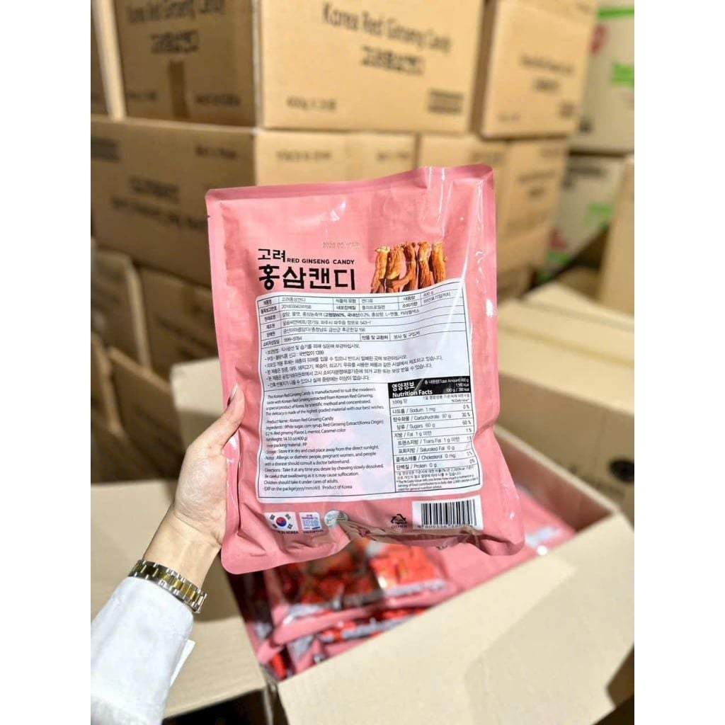  Kẹo hồng sâm Goryeo Hàn Quốc 400g 