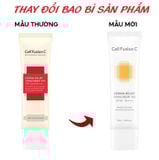  Kem chống nắng vật lý Cell Fusion C Derma Relief Sunscreen 100 SPF50+/PA++++ (Vàng mới) 