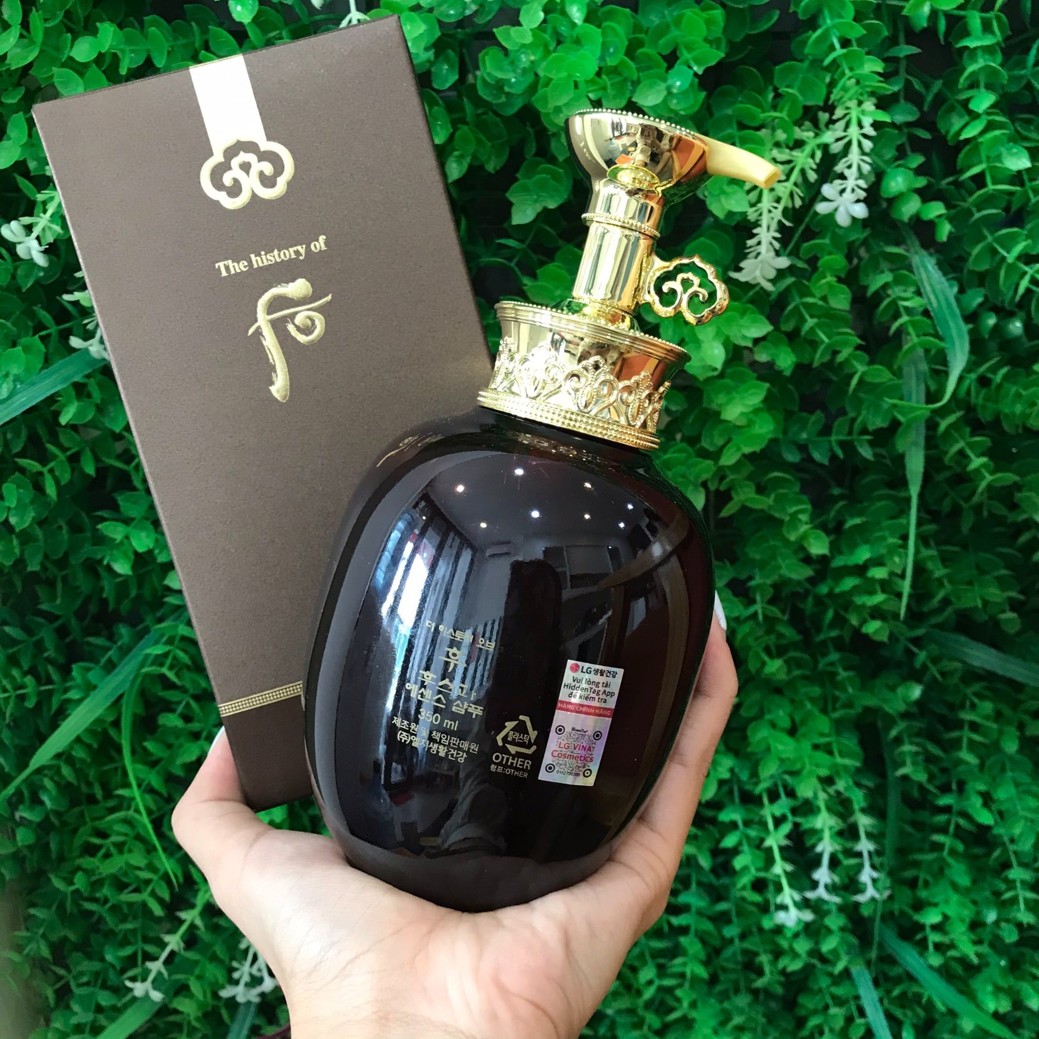  (HÀNG ORDER) Dầu Gội Thảo Dược Đông Y Whoo Spa Essence Shampoo 350ml 