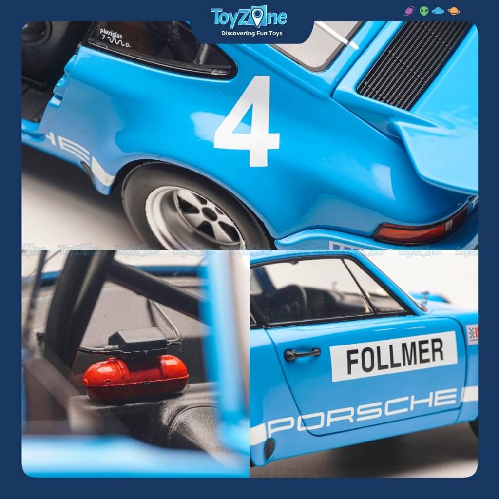 Mô hình xe Porsche 911 Carrera RSR 3.0 IROC 1974 1:18 SOLIDO