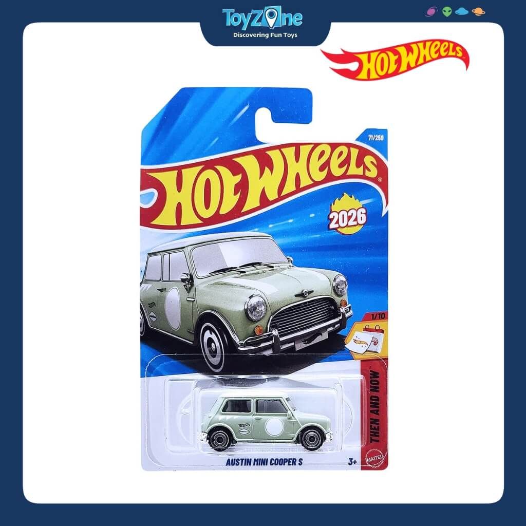 Đồ chơi mô hình xe Hot Wheels Then And Now Hier Et AujourD'Hui chính hãng