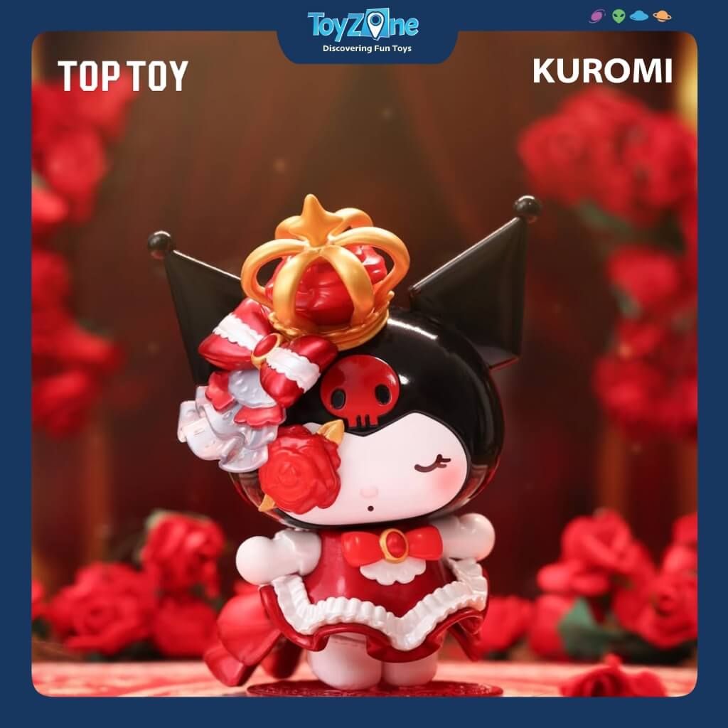 Mô hình đồ chơi Blind box Sanrio Characters Rose Night Series ( Đêm Hoa Hồng ) TOP TOY