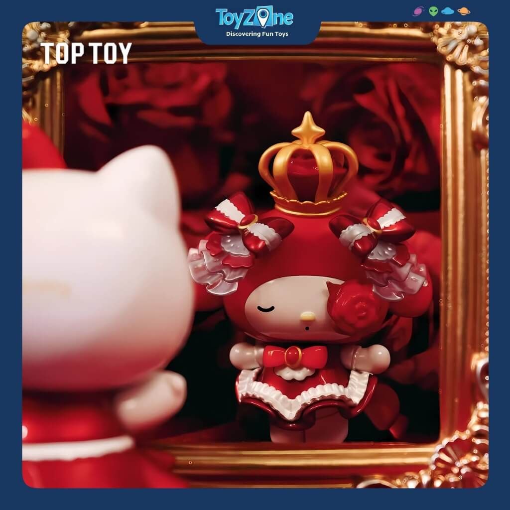 Mô hình đồ chơi Blind box Sanrio Characters Rose Night Series ( Đêm Hoa Hồng ) TOP TOY