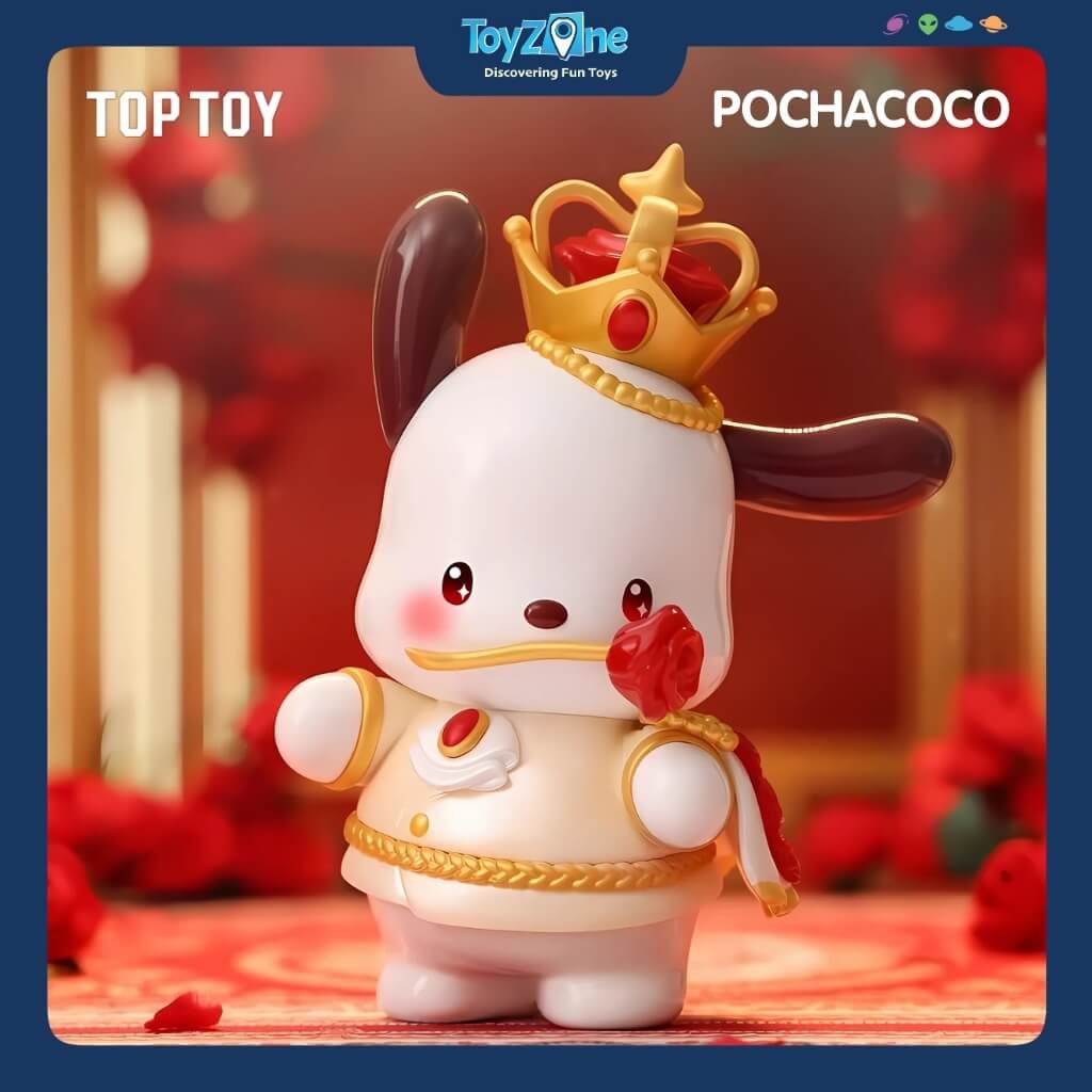 Mô hình đồ chơi Blind box Sanrio Characters Rose Night Series ( Đêm Hoa Hồng ) TOP TOY