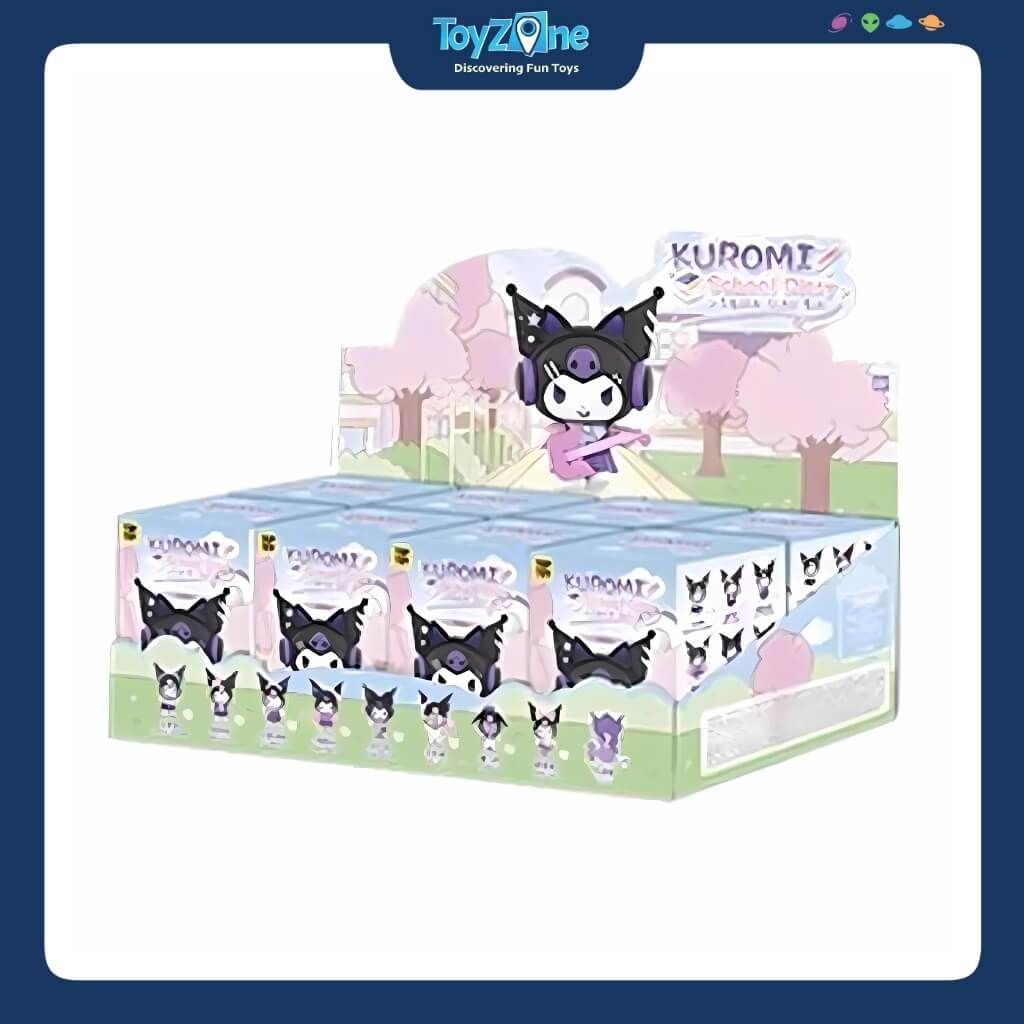Mô hình đồ chơi Blind box Kuromi School Diary Series Figures ( Nhật Ký Học Đường ) TOP TOY