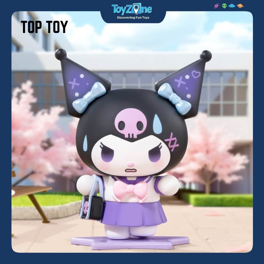 Mô hình đồ chơi Blind box Kuromi School Diary Series Figures ( Nhật Ký Học Đường ) TOP TOY