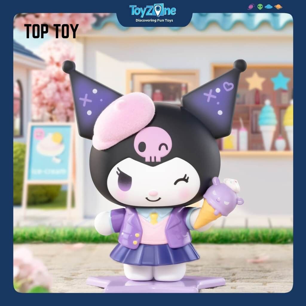 Mô hình đồ chơi Blind box Kuromi School Diary Series Figures ( Nhật Ký Học Đường ) TOP TOY