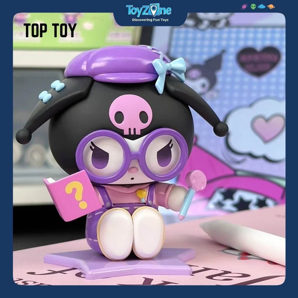 Mô hình đồ chơi Blind box Kuromi School Diary Series Figures ( Nhật Ký Học Đường ) TOP TOY