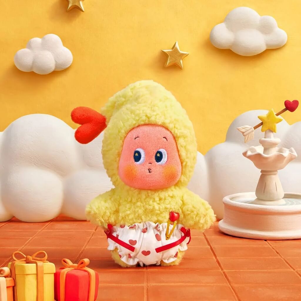 Mô hình móc khoá Blind Box Twinkle Twinkle Crush On You Series Plush Pendant V5 POP MART