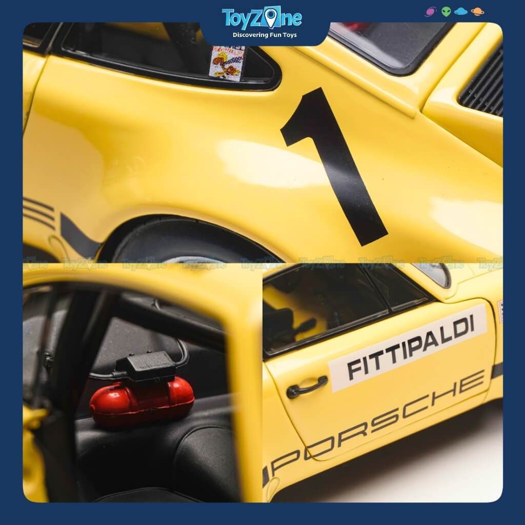 Mô hình xe Porsche 911 Carrera RSR 3.0 IROC 1974 1:18 SOLIDO