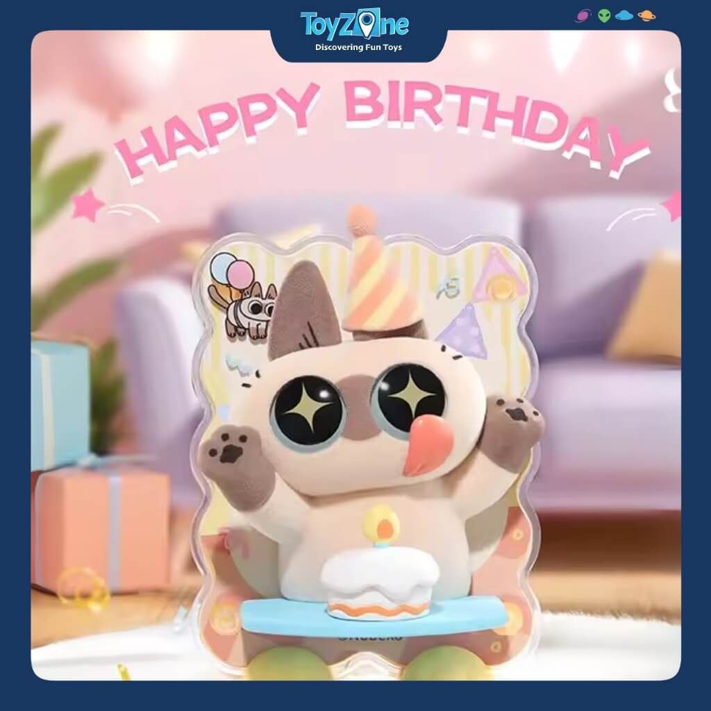 Mô hình đồ chơi Blind box Siamese Cat Azukisan's Healing Moment Series ( Khoảnh Khắc Chữa Lành ) NOBEKO