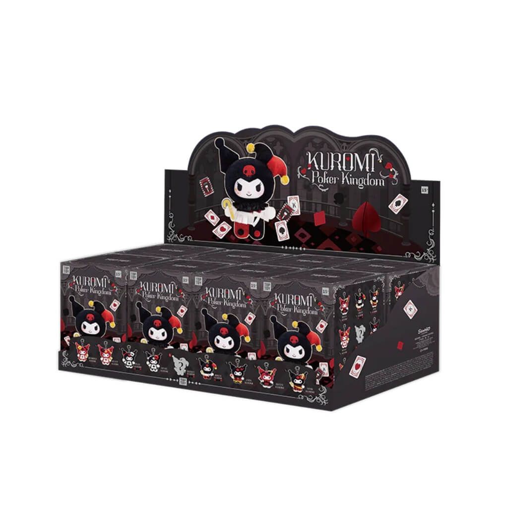 Mô hình đồ chơi Blind box Kuromi Poker Kingdom Series Plush Pendant TOP TOY
