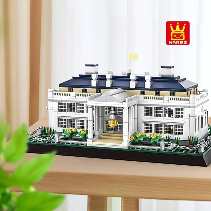 Bộ đồ chơi lắp ráp mô hình Công Trình Kiến Trúc Wange