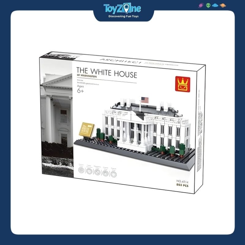 Bộ đồ chơi lắp ráp mô hình Công Trình Kiến Trúc Wange