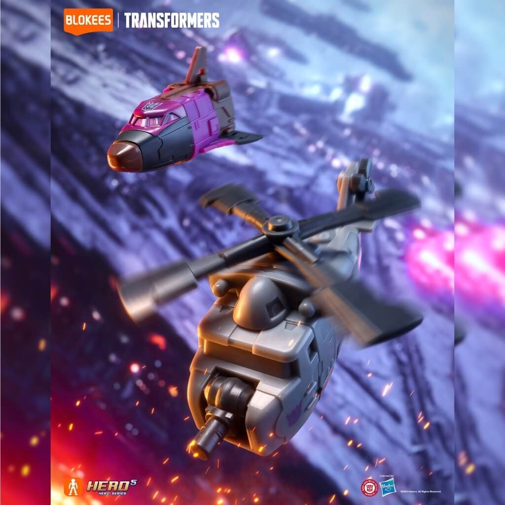 Mô hình đồ chơi lắp ráp Transformers Defender Version 06 Brutal Fang BLOKEES