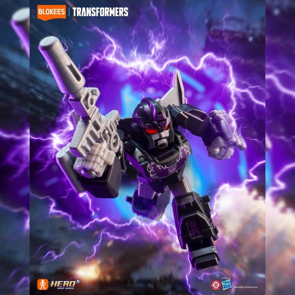 Mô hình đồ chơi lắp ráp Transformers Defender Version 06 Brutal Fang BLOKEES