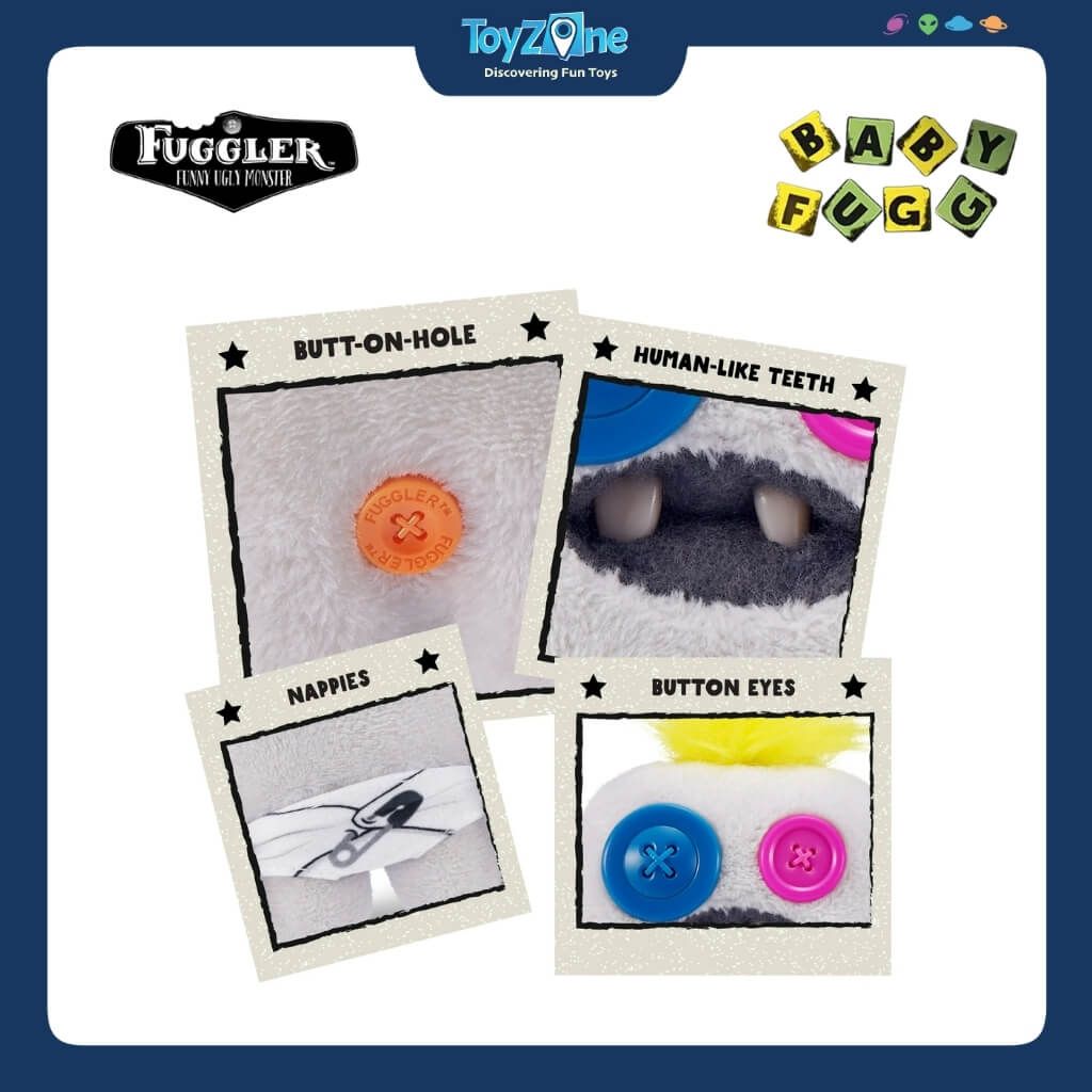 Mô hình đồ chơi sưu tầm Fuggler Baby Fuggs Ver 3 3.5inch ZURU TOYS