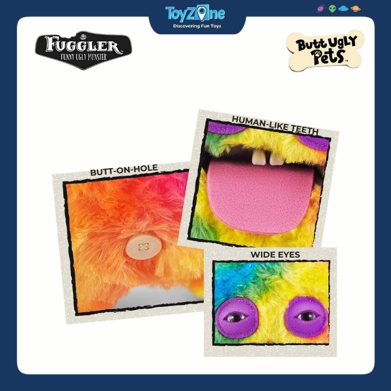 Mô hình đồ chơi sưu tầm Fuggler Butt Ugly Pets 9inch ZURU TOYS
