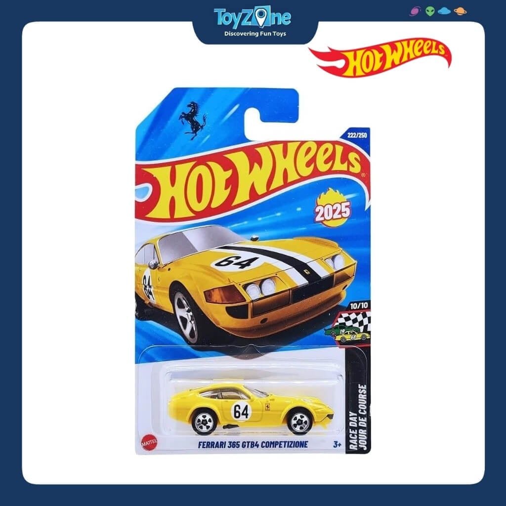 Đồ chơi mô hình xe Hot Wheels Race Day Jour De Course chính hãng