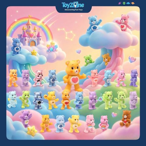 Mô hình đồ chơi Blind box Care Bears Mini Series 1 Figures PMI Kids’ World