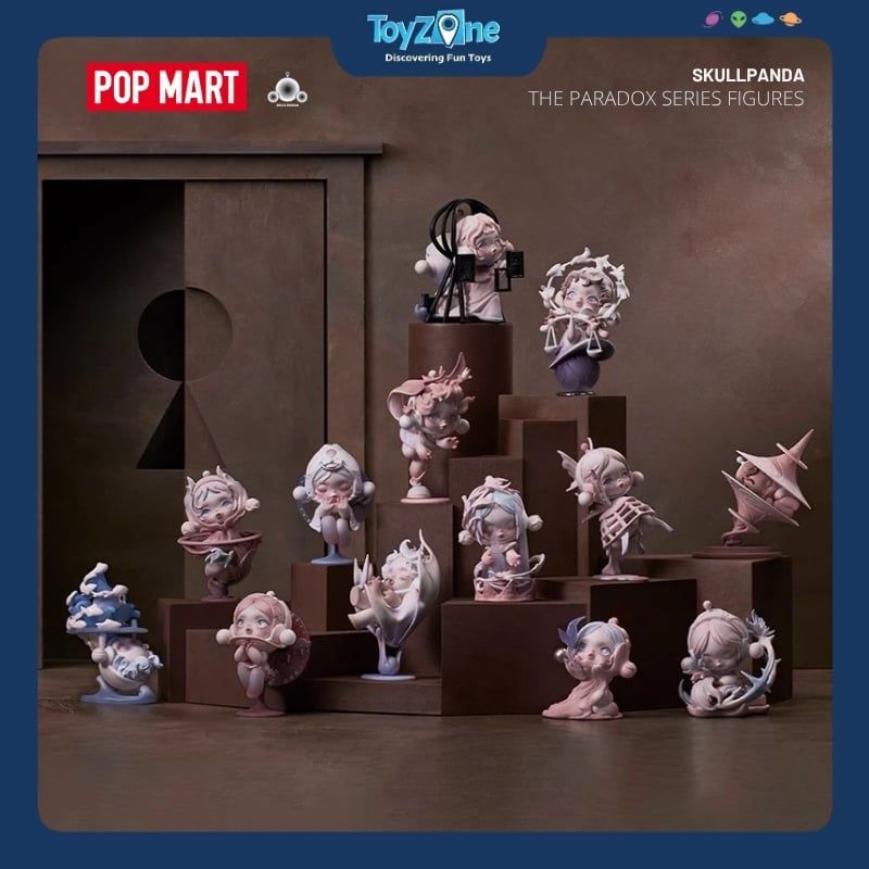 Mô hình đồ chơi Blind box Skull Panda The Paradox Series Figures ( Nghịch Lý ) POP MART