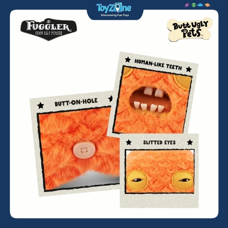 Mô hình đồ chơi sưu tầm Fuggler Butt Ugly Pets 9inch ZURU TOYS