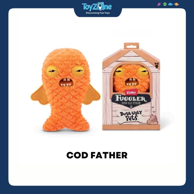 Mô hình đồ chơi sưu tầm Fuggler Butt Ugly Pets 9inch ZURU TOYS