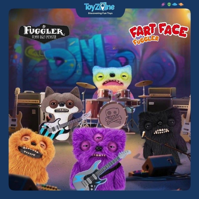 Mô hình đồ chơi sưu tầm Fuggler Fart Face 9inch ZURU TOYS