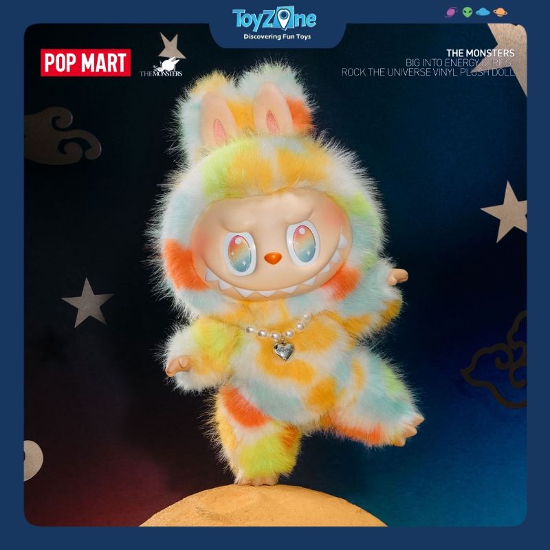 Mô hình gấu bông Labubu The Monsters Big Into Energy Series Rock The Universe POP MART